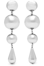 J.W.ANDERSON earrings - Palladium-plated earrings £260